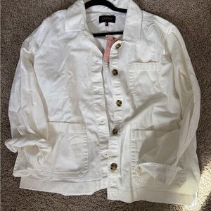 NWT Quince Women's Cream Chore Jacket